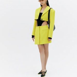 Zara cut out blazer dress